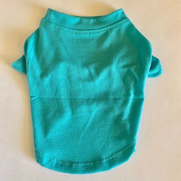 "Still Live With My Parents" Pet Shirt - All Sizes- Aqua - Picture 3 of 4